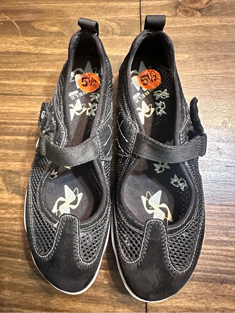 Merrell Lorelei Emme Black Mary Jane Shoes 5.5 EUC